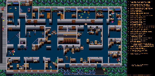 Thumbnail for a map of Credit Level: Monsters Among Us for the SNES game Zombies Ate My Neighbors.