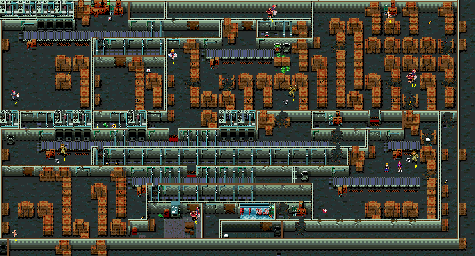 Thumbnail for a map of Level 10: No Assembly Required for the SNES game Zombies Ate My Neighbors.