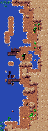 Thumbnail for a map of Level 18: Squidmen Of The Deep for the SNES game Zombies Ate My Neighbors.