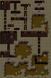 Thumbnail for a map of Level 20: Invasion Of The Snakeoids for the SNES game Zombies Ate My Neighbors.