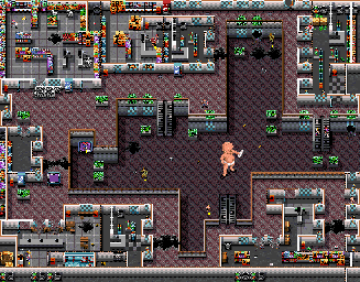 Thumbnail for a map of Level 25: Look Who's Shopping for the SNES game Zombies Ate My Neighbors.