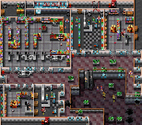 Thumbnail for a map of Level 3: Terror In Aisle Five for the SNES game Zombies Ate My Neighbors.