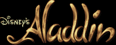 Title screen for the SNES game Aladdin.
