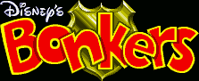 Title screen for the SNES game Bonkers.