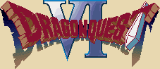 Title screen for the SNES game Dragon Quest VI.