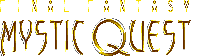 Title screen for the SNES game Final Fantasy: Mystic Quest.