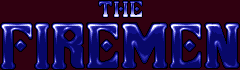 Title screen for the SNES game The Firemen.