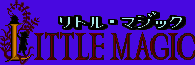 Title screen for the SNES game Little Magic.