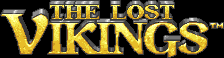 Title screen for the SNES game The Lost Vikings.