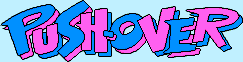 Title screen for the SNES game Push-Over.