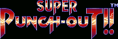 Title screen for the SNES game Super Punch-Out!!.