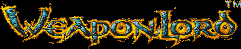 Title screen for the SNES game WeaponLord.