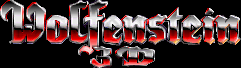Title screen for the SNES game Wolfenstein 3D.