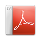 Icon for the pdf file extension.
